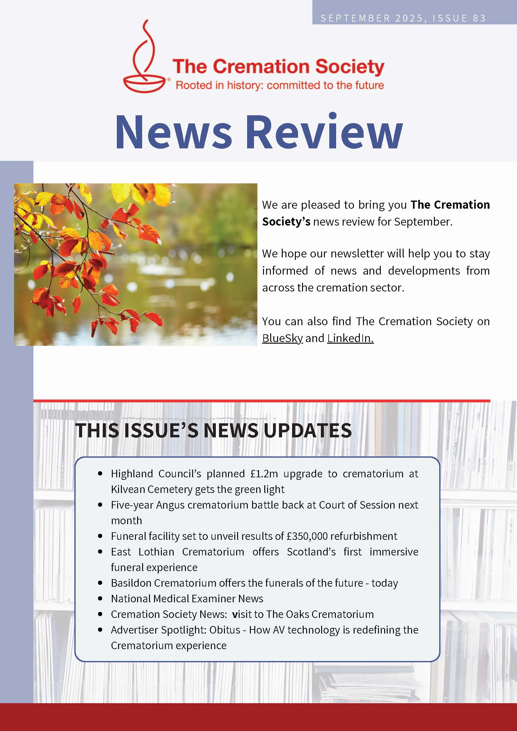 Cremation Society February Newsletter